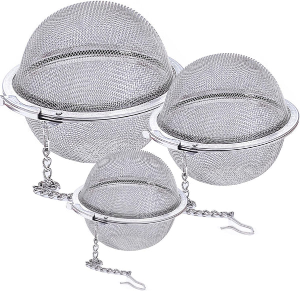 Stainless Steel Tea Strainers Big Size 35 CMS W/RUBBER Sleeve