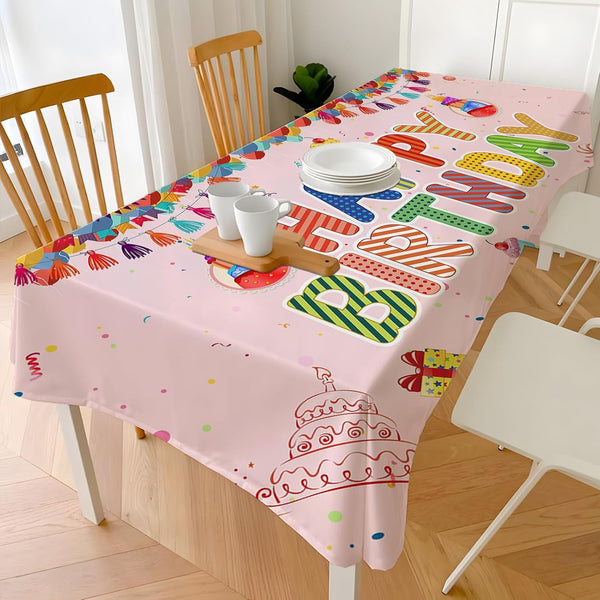 Birthday Table Cloth