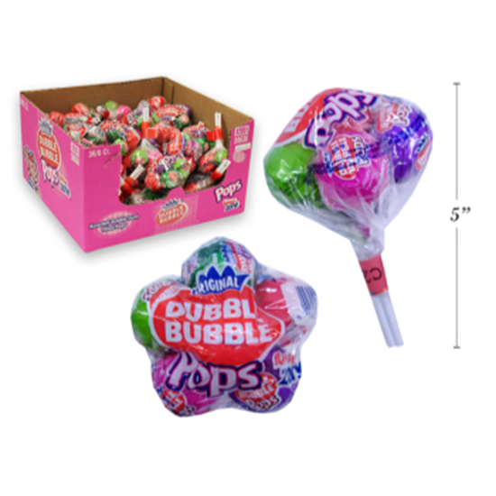Double Bubble Bunch Pops 150 pcs display
