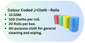 J Cloth Roll 36pk