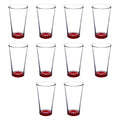 Red Beer Pl. Glasses-10pk- 16 Oz.