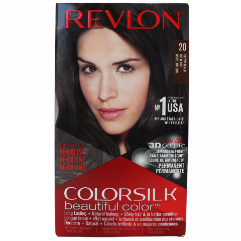 Revlon Hair Color "No.20" Brown Black