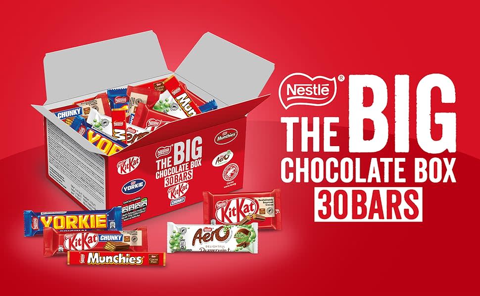 Big Size Nestle Chocolates In Display