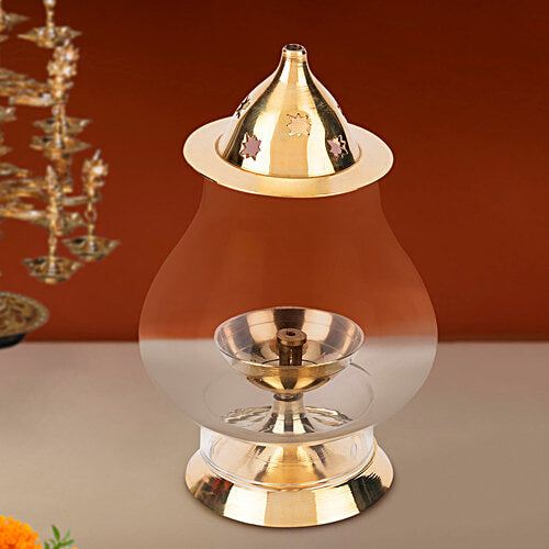 Designer Brass Jyot Nett Design