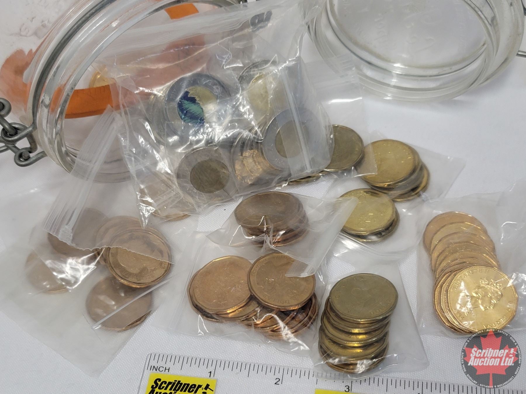 Loonie & Toonie Choc.coin 300 Gms. Jars