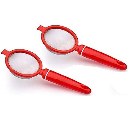 Tea Strainers Plastic H/D W/STEEL Jaali