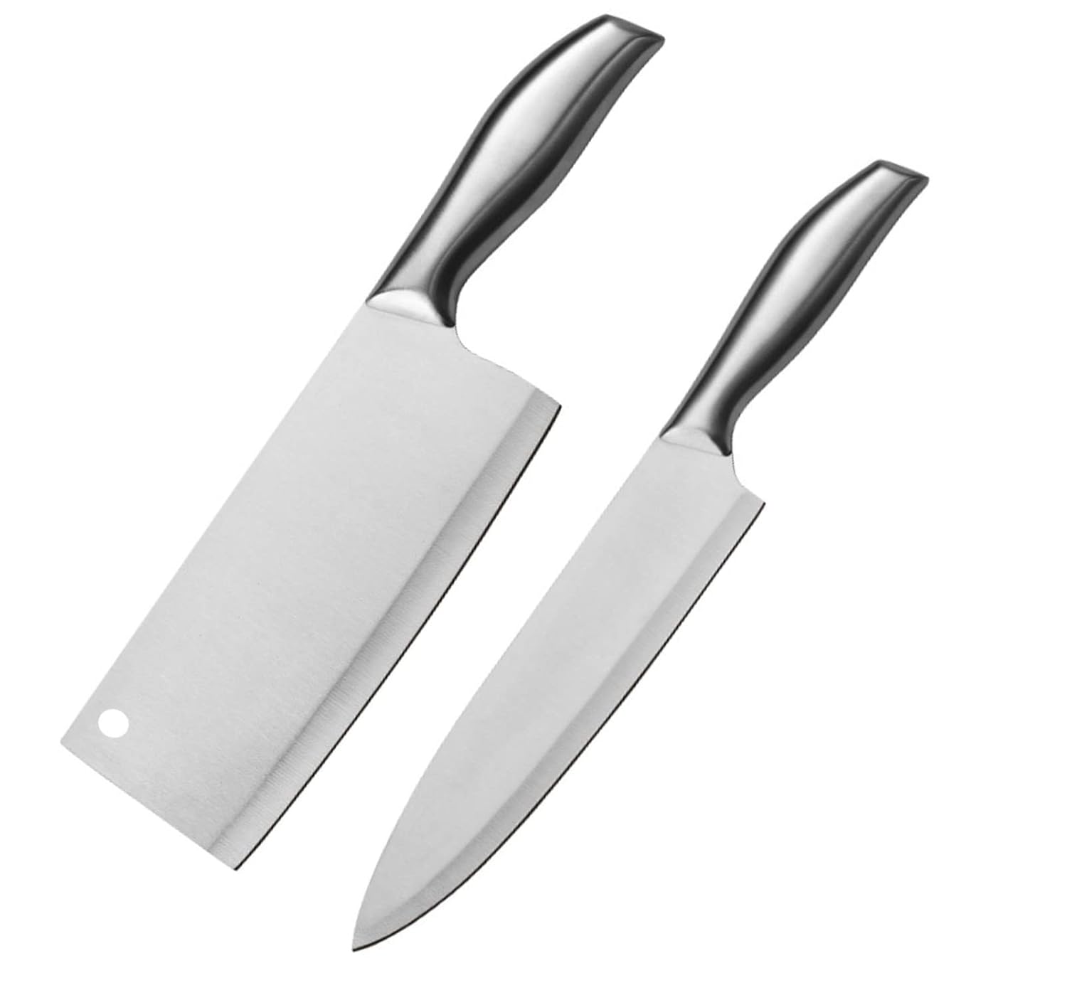 Mantra Kitchen Knives 2-pk Pl;ain Edges