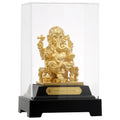 Ganesh Ji Medium Size Gold With Fancy Dhoti 13x9.5 CMS