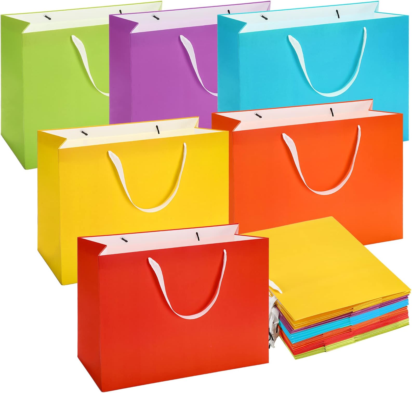 High Quality Double Colored Gift Bags Large Size
