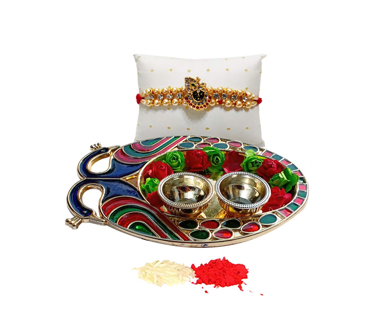 Bhaiya Dooj Designer Acrylic Plate