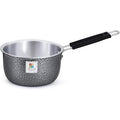 Al. Tea Pan Small With Black & Silver Outer Coating