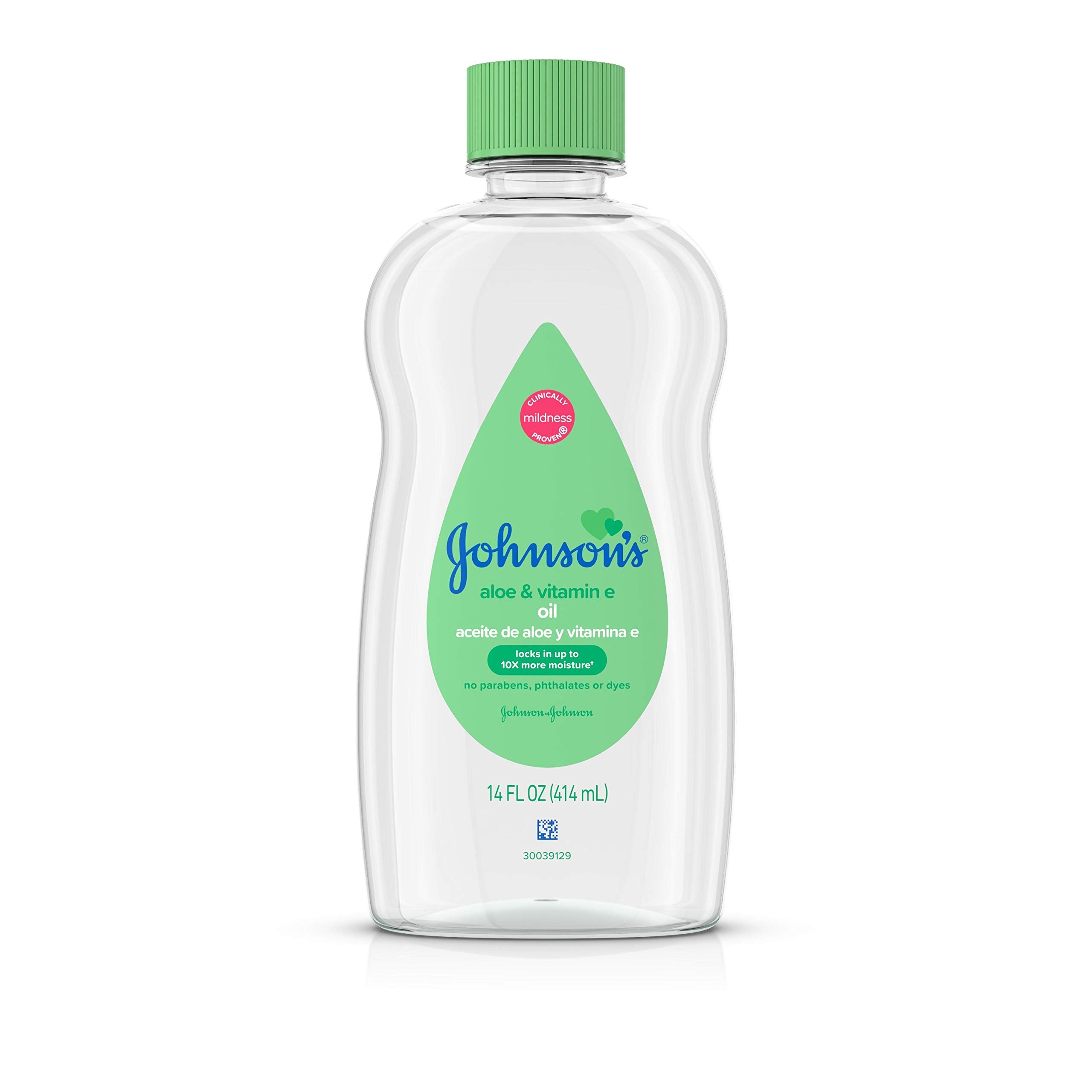 J&j Baby Oil Aloe Vera 414ml.