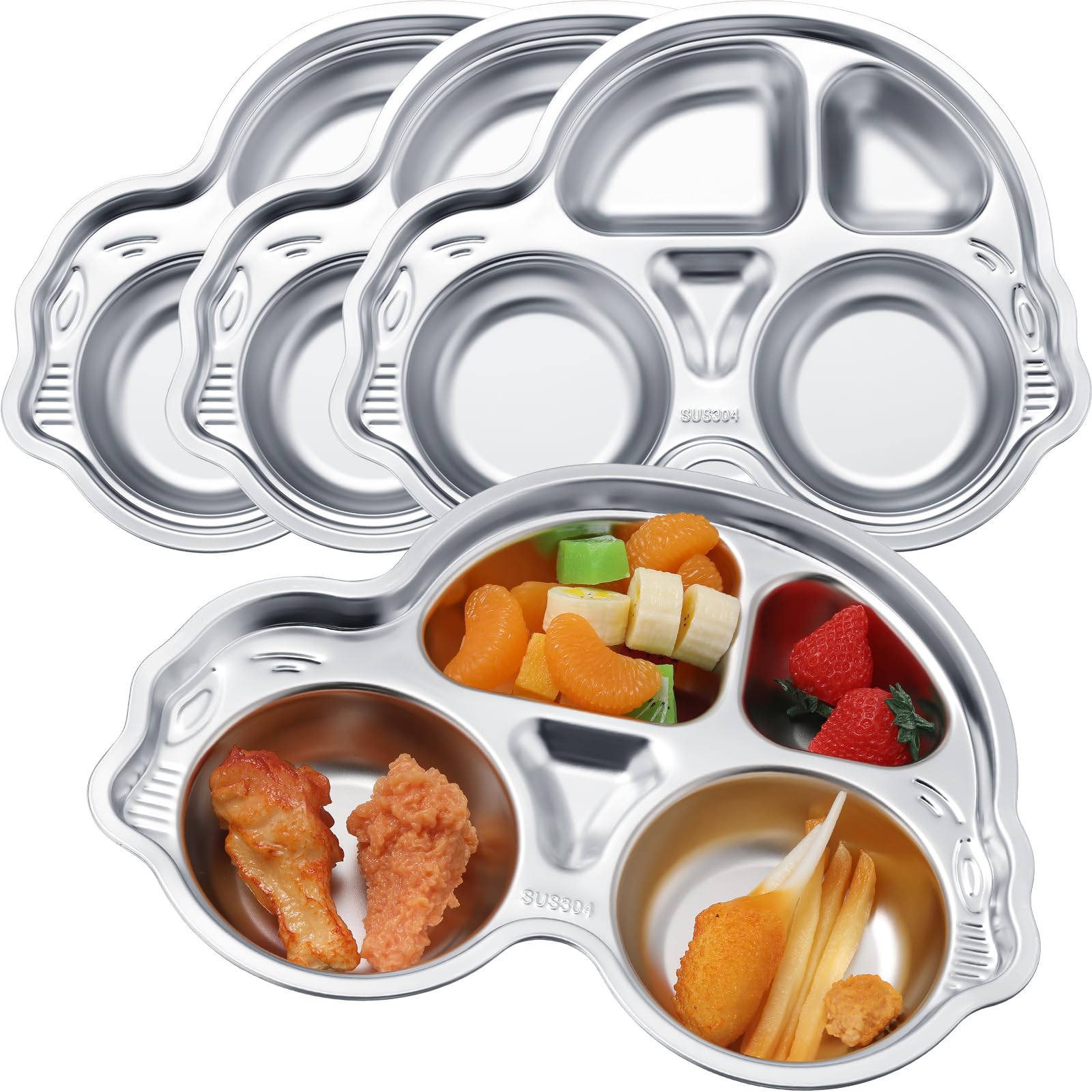 St. Steel Kids Sectional Plate