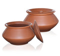 Hardened Clay Dahi Handi Big Size 2 Litres