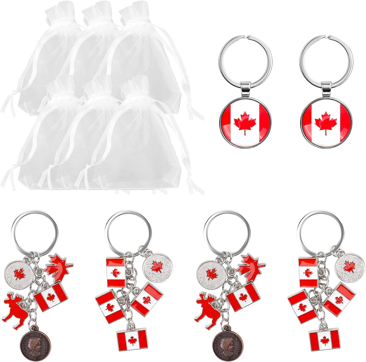 Canada Key Rings Assorted