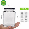 Glass Jar For Spices 750ml.
