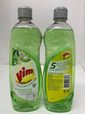 Vim Dishwash Liquid 400ml Green