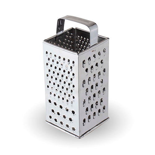 Mantra Stainless Steel Grater 4 Sided 8 In 1 Med Size