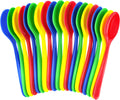 Plastic Spoons Colored 18pk