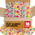 Lollipops Flat Assorted Colors 30 Pounds @4$ Per Pound