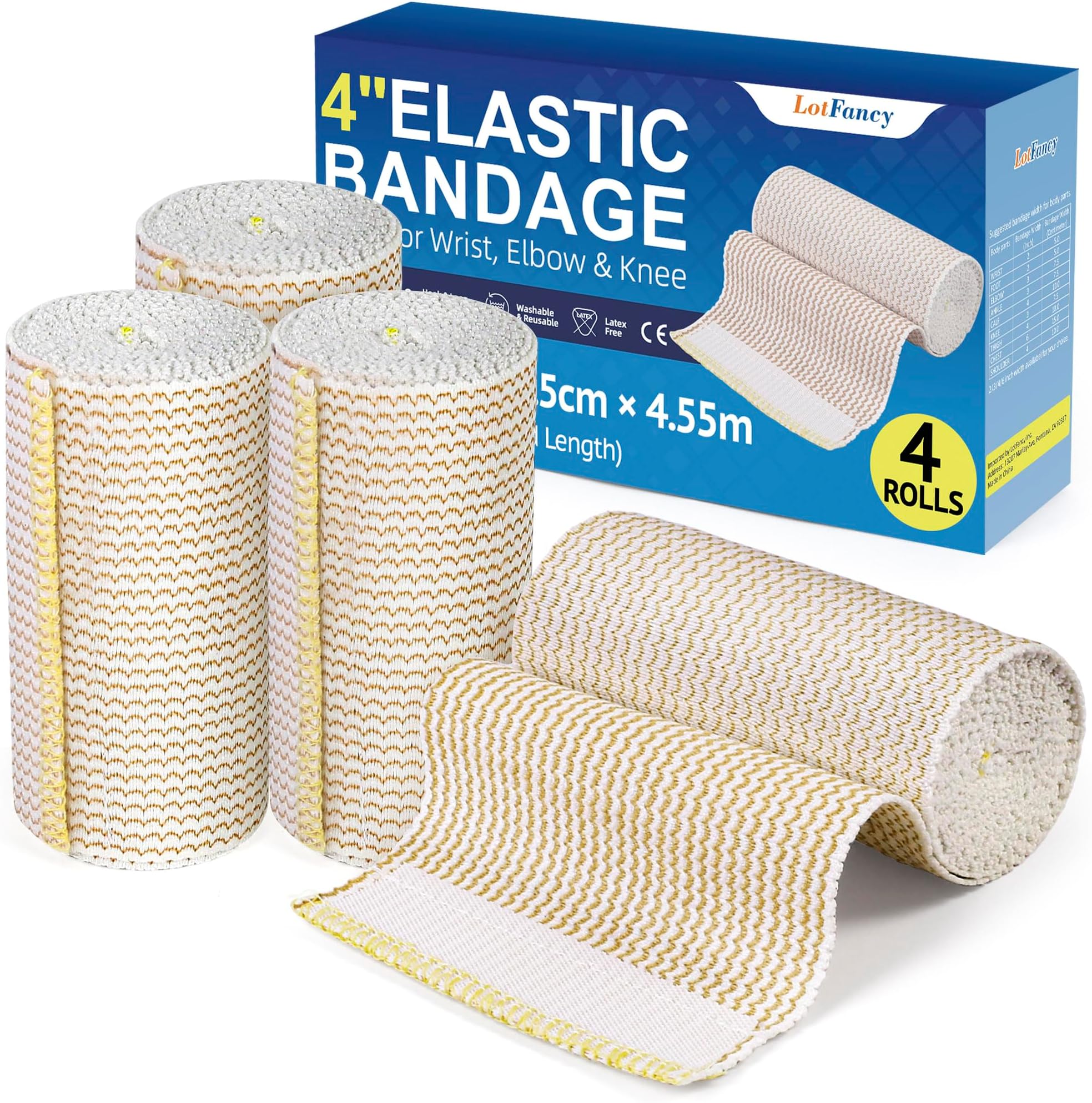 Hot Bandage 4 Inches Wide