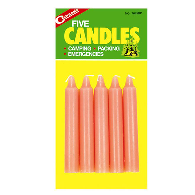 Emergency Candles 5pk 5"thick