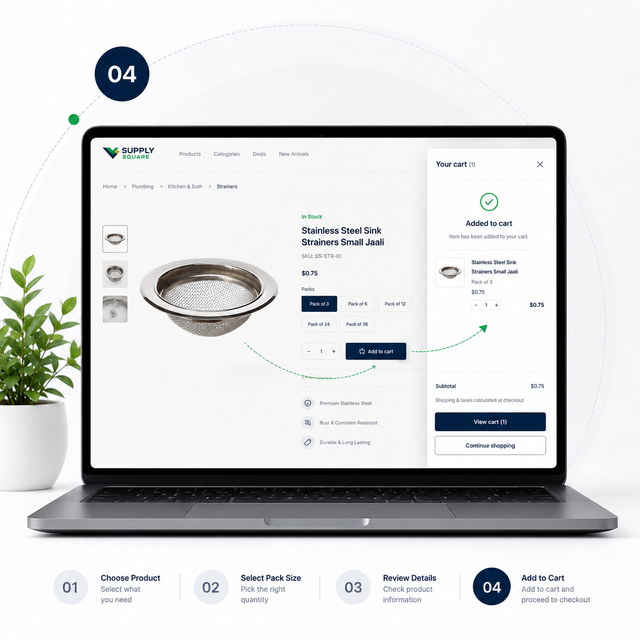 Add Products to Your Cart