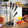 Knife Set On A Stand