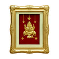 Golden Foil Religious Pictures Big Size 12"x16"-ganesh JI/LUXMI Ji
