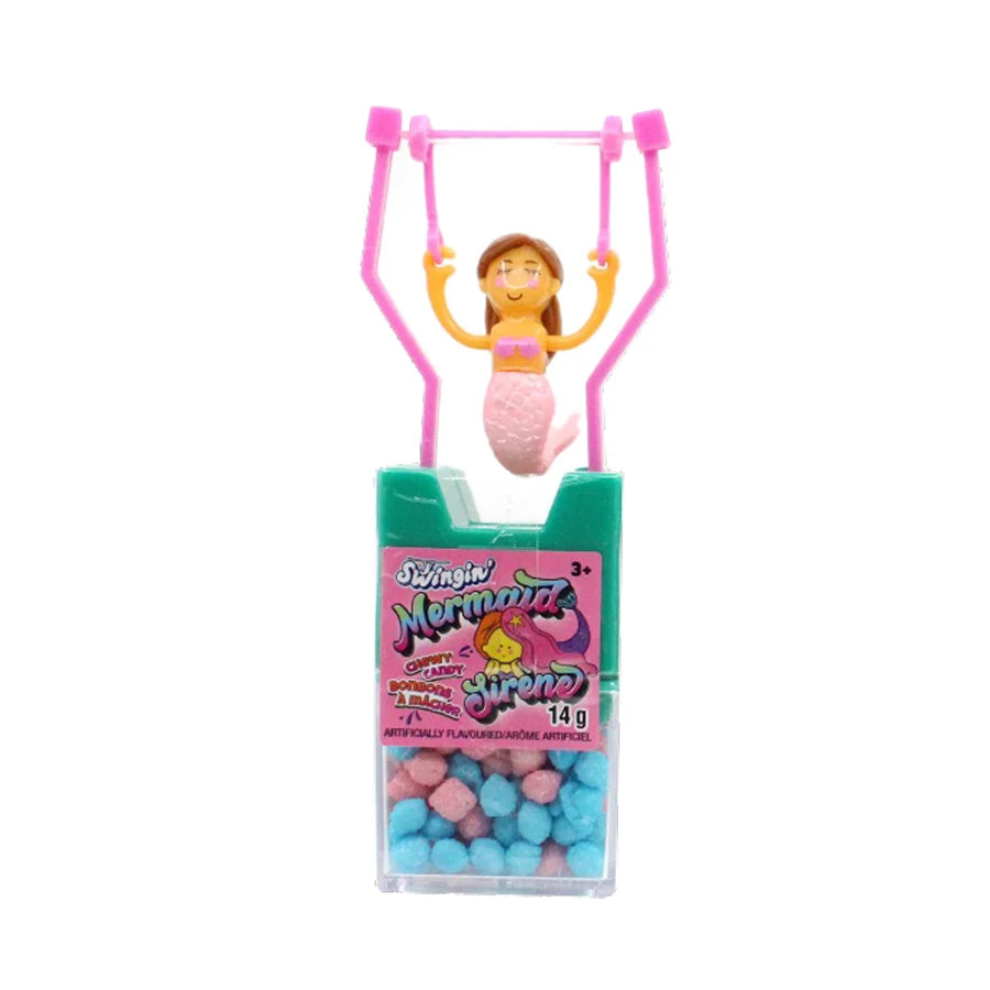 Toy Candy Swinging Mermaid 12-pk