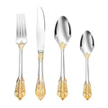 Gold Cutlery Set Egyptian & Silver