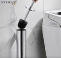 Bright Chrome Steel Toilet Bright Chrome Steel Toilet Brush With Bright Chrome Case
