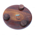 Wooden Chakla Teakwood 12" Big Size