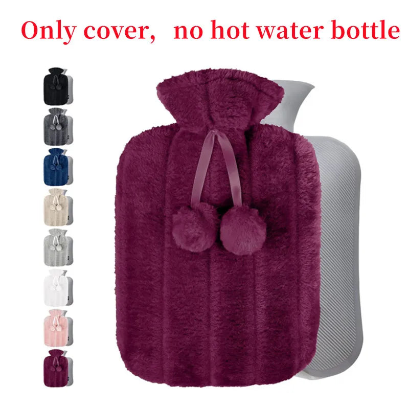 Hot Water Bottle 2000ml W/CLOTH Cover