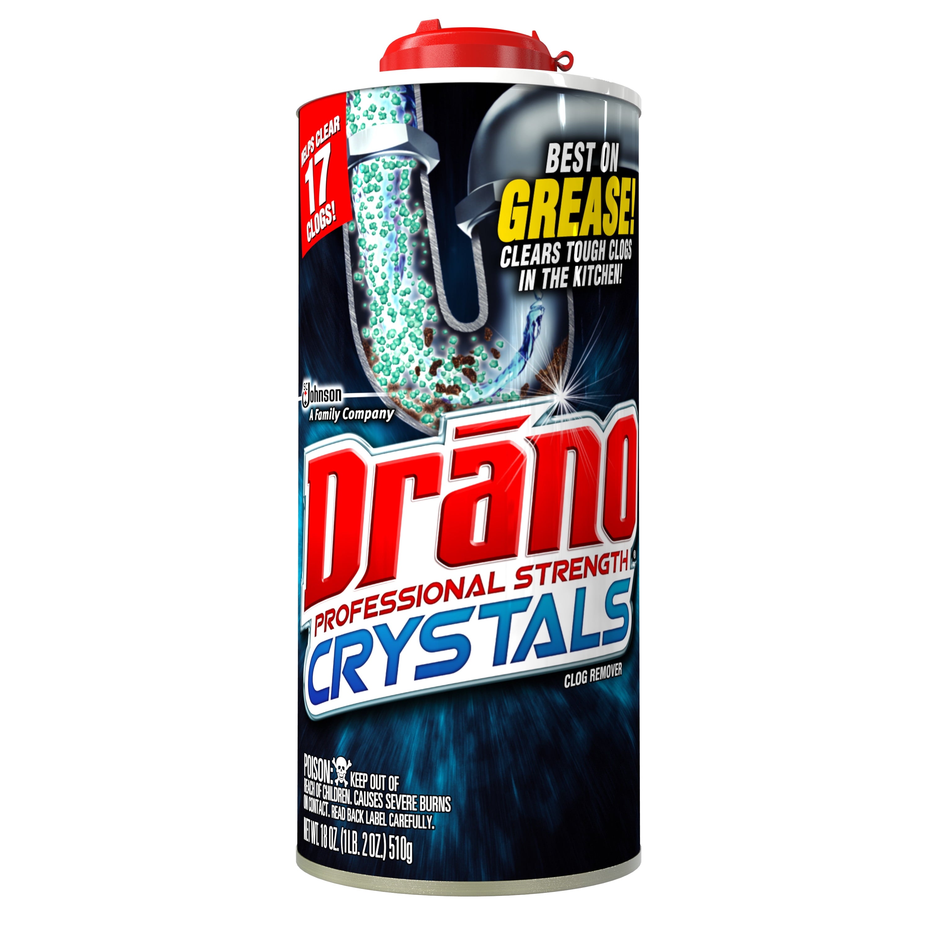 Drano Clog Remover Crystals