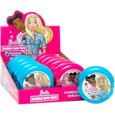 Toy Candy Barbie Bubble Gum Tape 12-pk