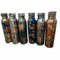 Copper Bottles Colored Printing