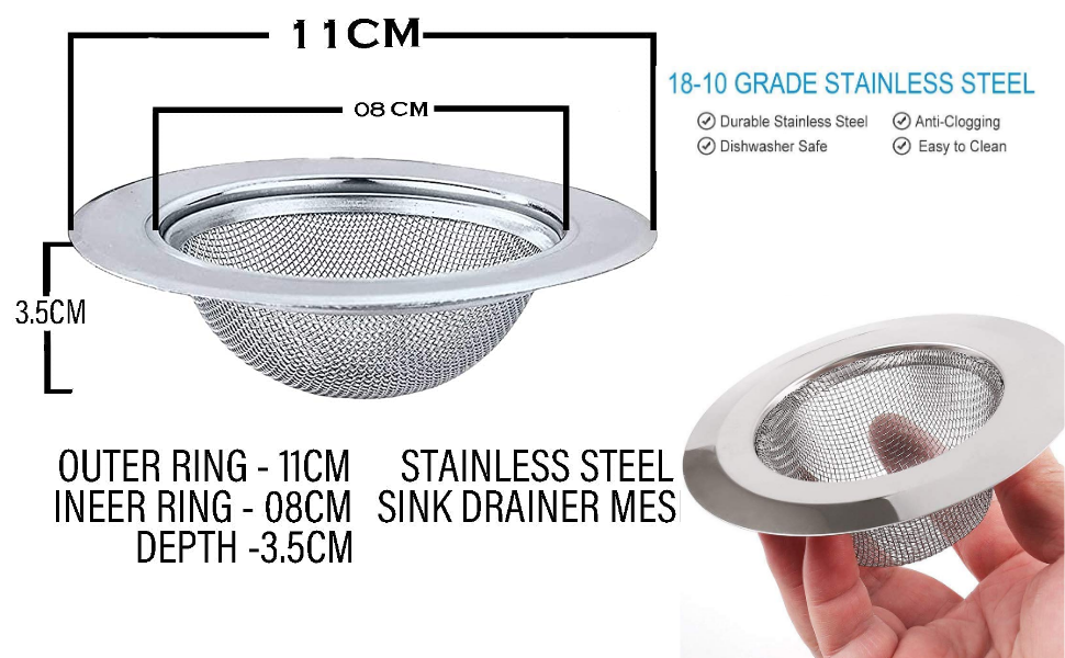 Sink Strainers Small Jaali