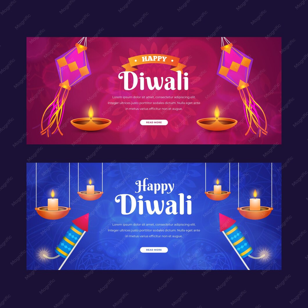 Diwali Banners New Style H/D