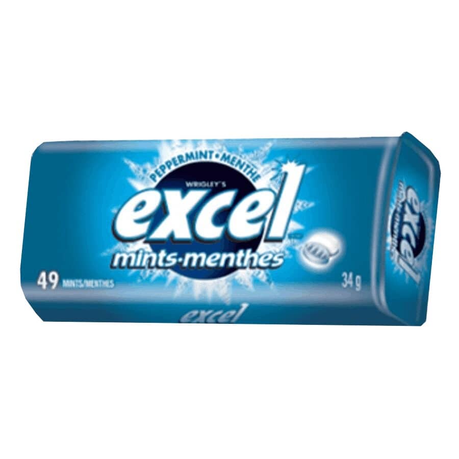 Excel Gums Tin Pkg.