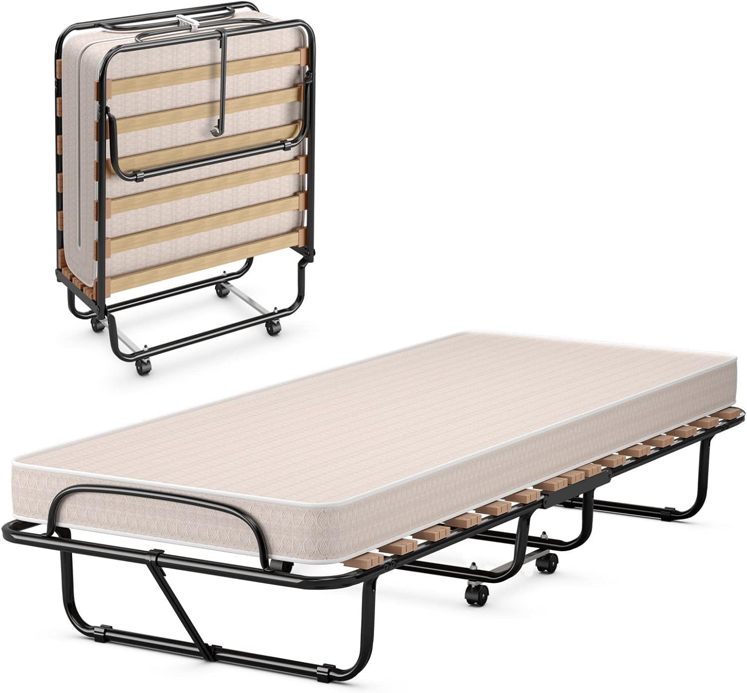 Folding Bed-118cms.x190 Cms.