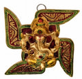 Ganesh Ji Hangings Gold & Silver Plated