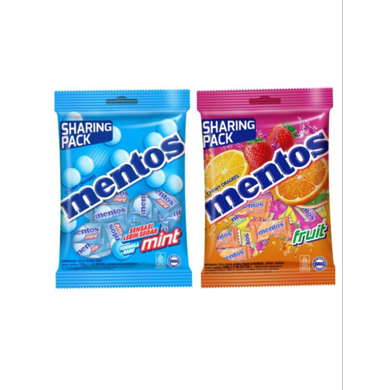 Mentos Candy BAGS-MINT/FRUIT