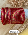 Karwa Glass Bangles-24pk