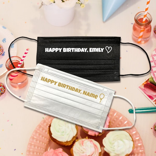 Designer Birthday Mask