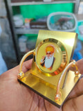 Guru Nanak Ji Diamond Studded Big Car Displays