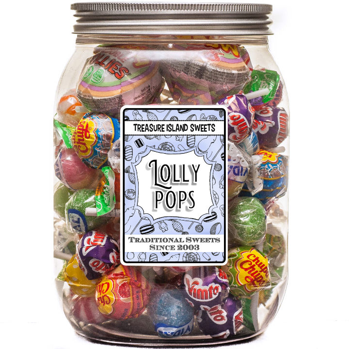 Lollipops In A Gift Jar