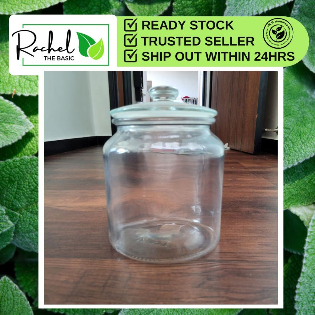 Glass Jar Large Size For 4lbs.