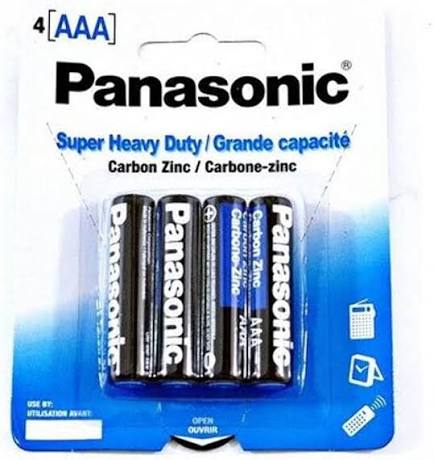 Batteries Panasonic AAA-4