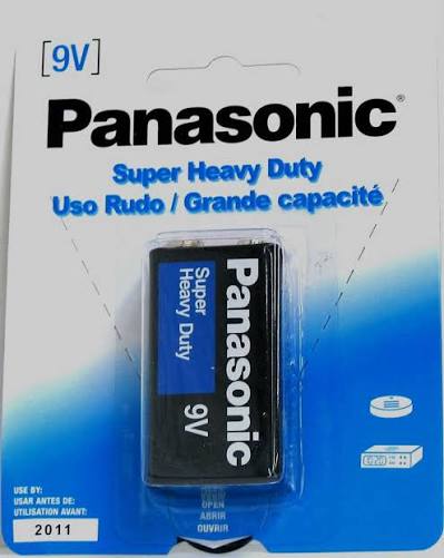 Batteries Panasonic 9V